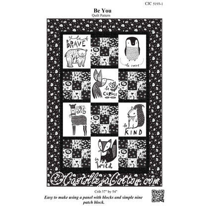 Be You Quilt Pattern CJC-51931 - Paper Pattern