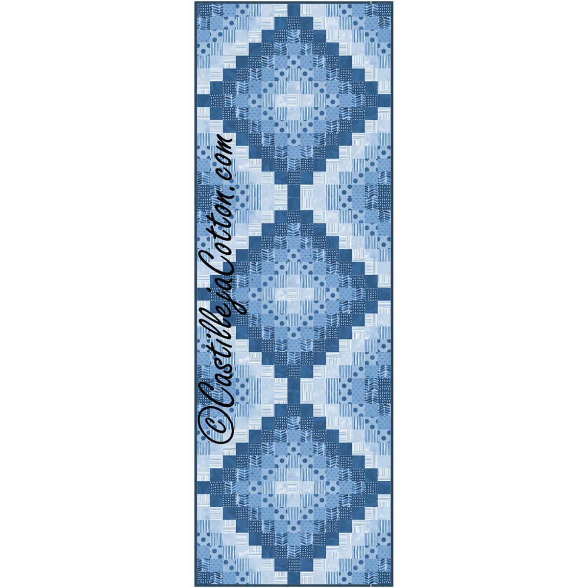 Eight FQ Trip Runner Quilt Pattern CJC-51941 - Paper Pattern