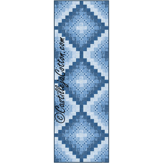 Eight FQ Trip Runner Quilt Pattern CJC-51941 - Paper Pattern