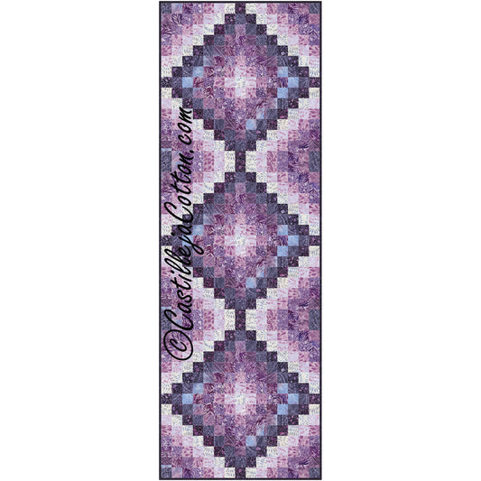 Eight FQ Trip Runner Quilt Pattern CJC-51942 - Paper Pattern
