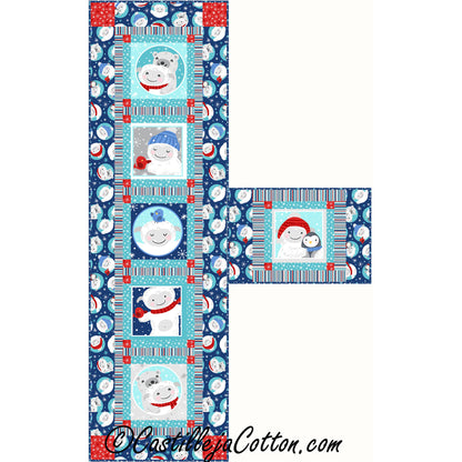 Five Sevens Table Set Quilt CJC-51970e - Downloadable Pattern
