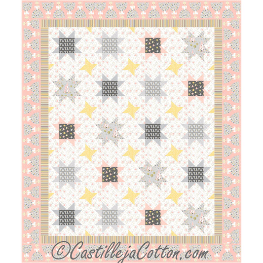 Twinkling Stars Quilt Pattern CJC-52131 - Paper Pattern