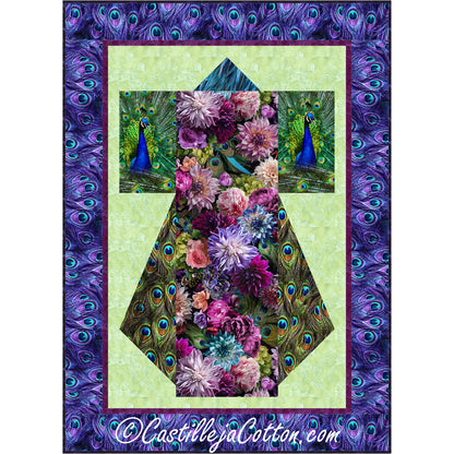 Floral Kimono Quilt Pattern CJC-52191 - Paper Pattern
