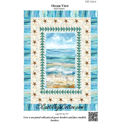 Ocean View Quilt CJC-52218e - Downloadable Pattern