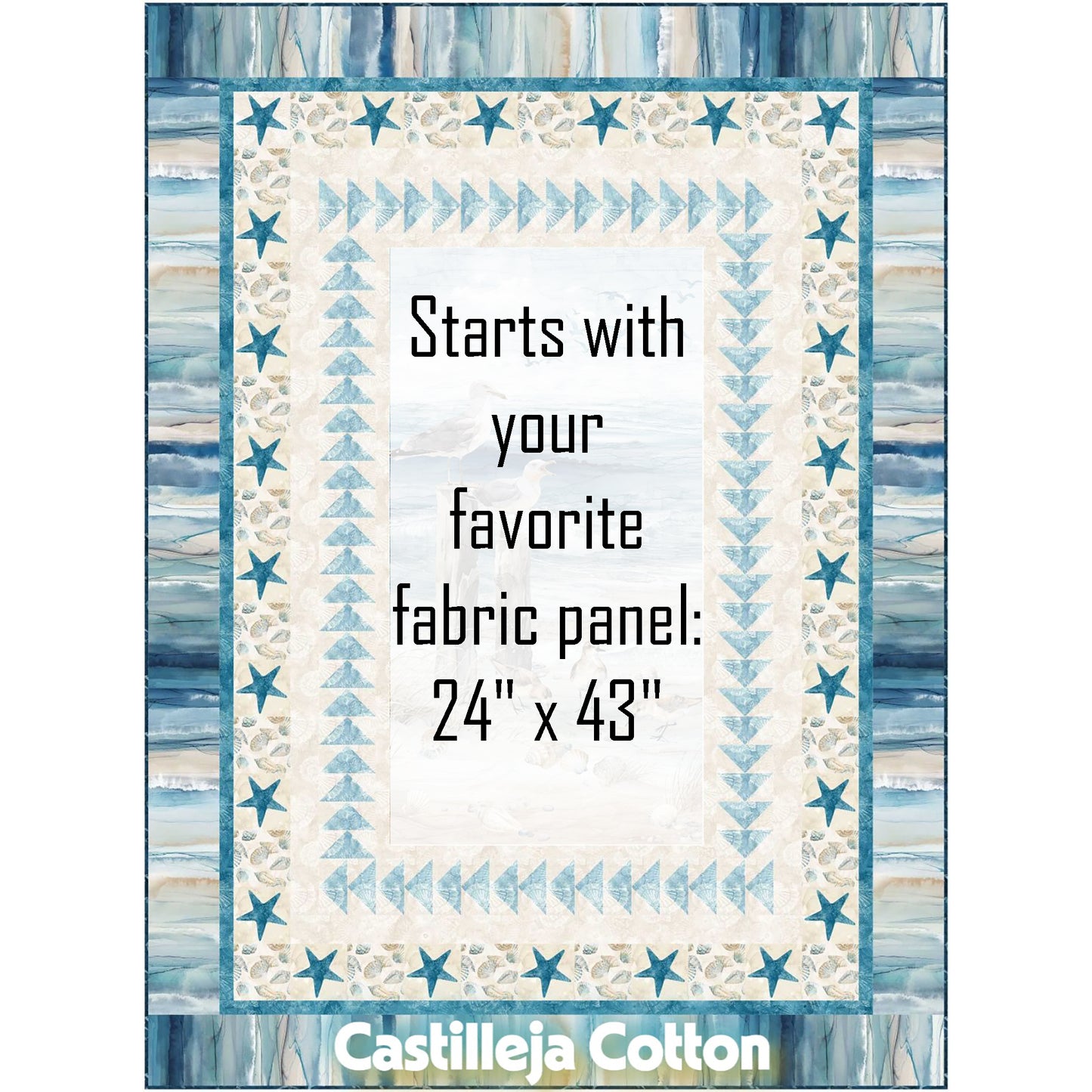 Coastal View Quilt Pattern CJC-52219w - Wholesale Product