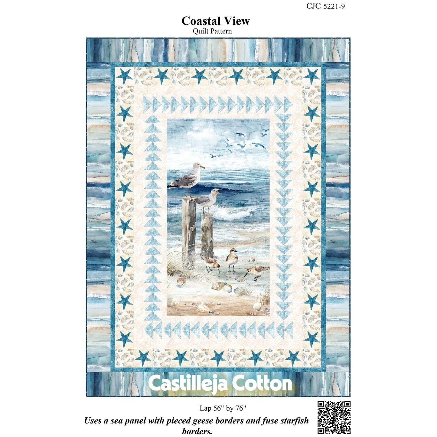 Coastal View Quilt Pattern CJC-52219w - Wholesale Product