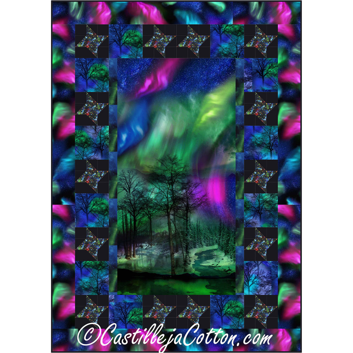 Northern Nights Quilt Pattern CJC-52311 - Paper Pattern