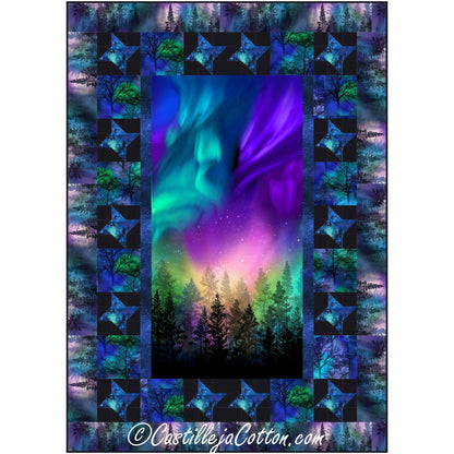 Northern Aurora Quilt CJC-52312e - Downloadable Pattern