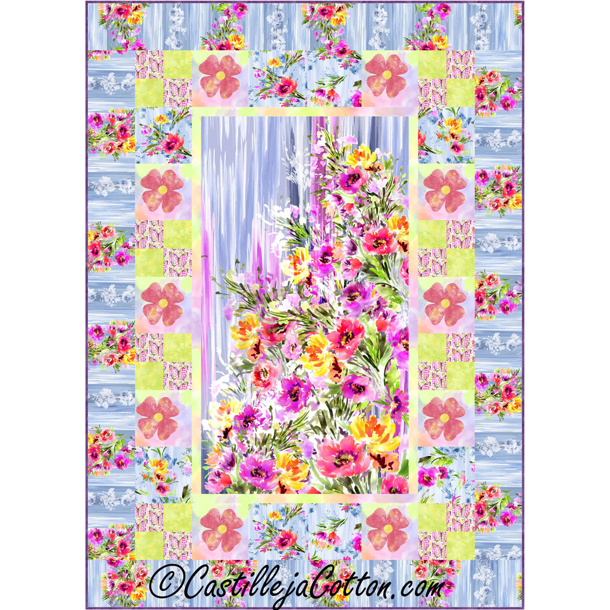Blossom Quilt CJC-52331e - Downloadable Pattern