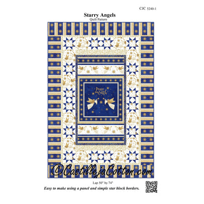 Starry Angels Quilt CJC-52401e - Downloadable Pattern