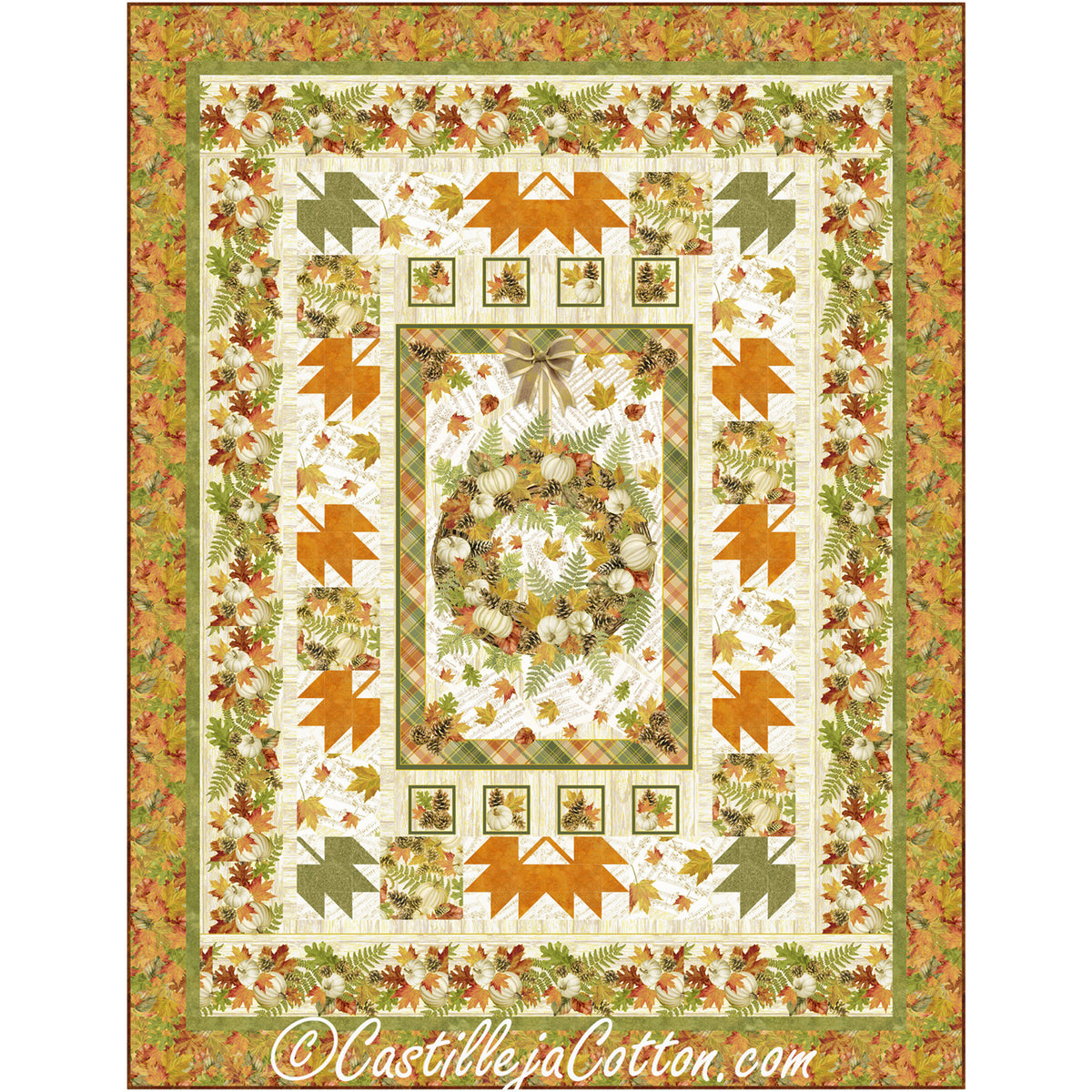 Autumn Symphony Quilt Pattern CJC-52452 - Paper Pattern