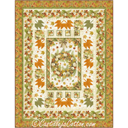 Autumn Symphony Quilt Pattern CJC-52452 - Paper Pattern
