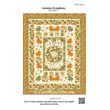 Autumn Symphony Quilt Pattern CJC-52452 - Paper Pattern