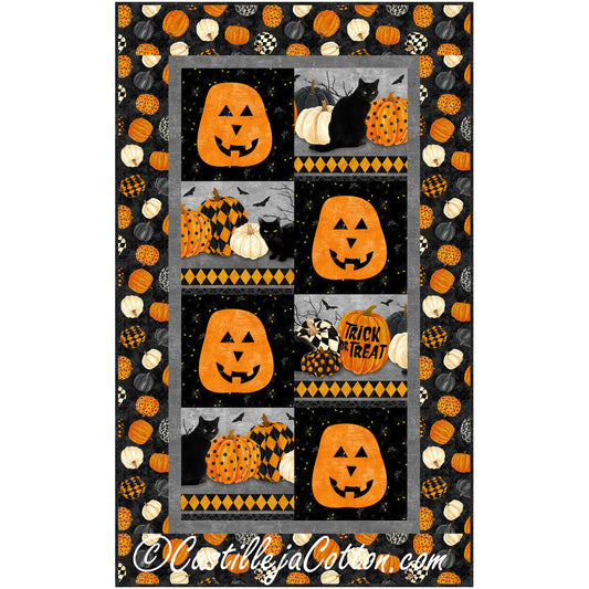 Pumpkin Boo Quilt CJC-52472e - Downloadable Pattern