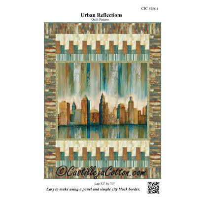 Urban Reflections Quilt Pattern CJC-52561 - Paper Pattern