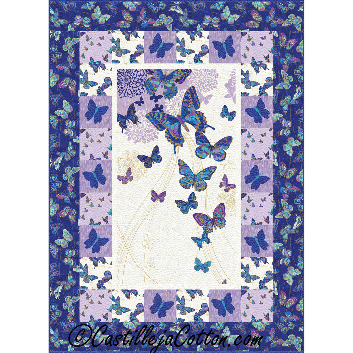 Butterfly Fantasia Quilt CJC-52581e - Downloadable Pattern