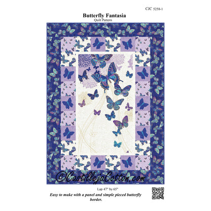 Butterfly Fantasia Quilt CJC-52581e - Downloadable Pattern