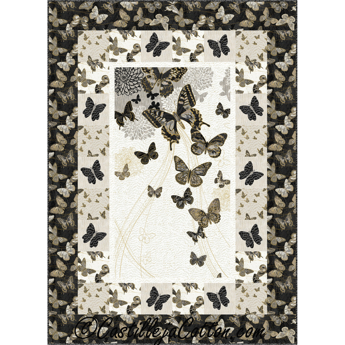 Butterfly Fantasia Quilt CJC-52582e - Downloadable Pattern
