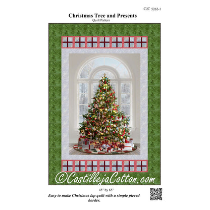 Christmas Tree and Presents Quilt Pattern CJC-52621 - Paper Pattern