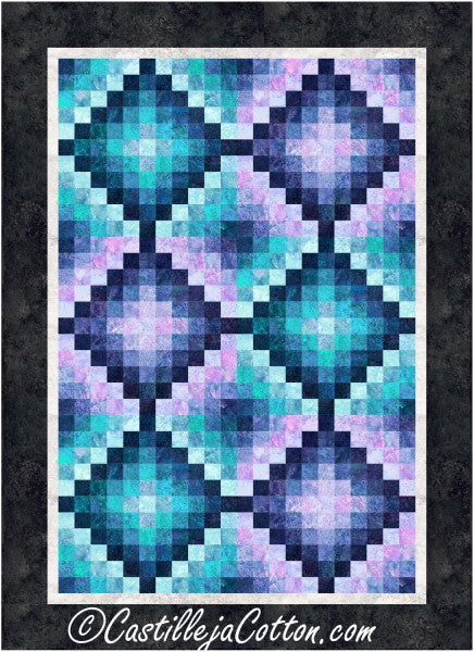 Midnight Twelve Trip Quilt CJC-52726e - Downloadable Pattern