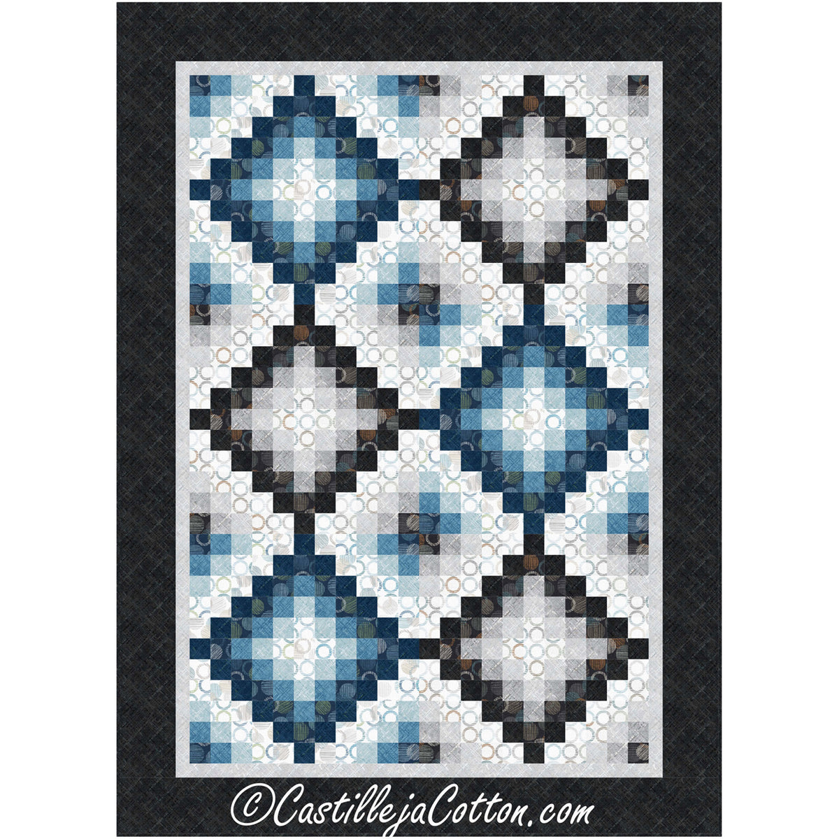 Dots Dashes Twelve Trip Quilt Pattern CJC-52727 - Paper Pattern