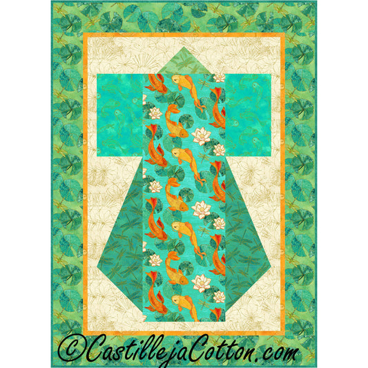 Koi Kimono Quilt CJC-52791e - Downloadable Pattern