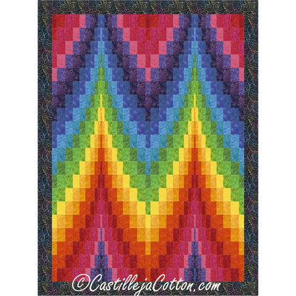 Double Peaks Quilt Pattern CJC-52801 - Paper Pattern