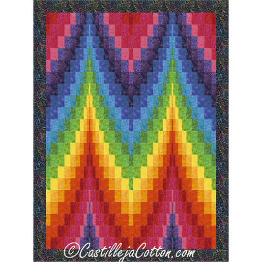 Double Peaks Quilt Pattern CJC-52801 - Paper Pattern