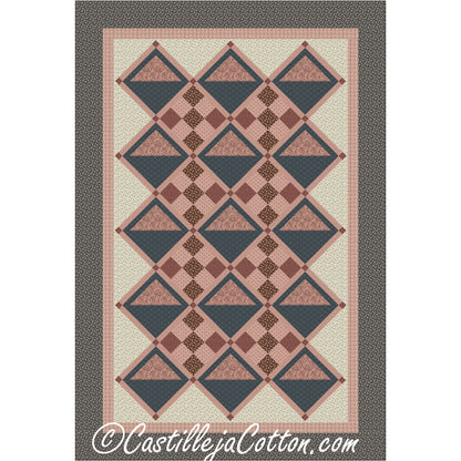 Baskets and Patches Quilt Pattern CJC-52831 - Paper Pattern