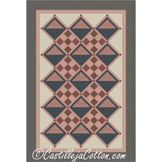 Baskets and Patches Quilt CJC-52831e - Downloadable Pattern