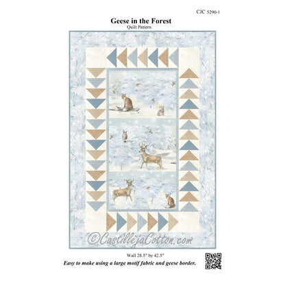Geese in the Forest Quilt CJC-52901e - Downloadable Pattern