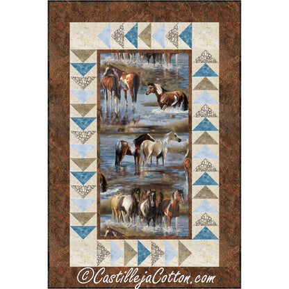 River Horses Quilt CJC-52911e - Downloadable Pattern