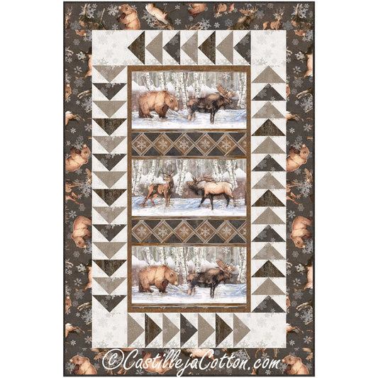 Animals in the Forest Quilt CJC-52922e - Downloadable Pattern