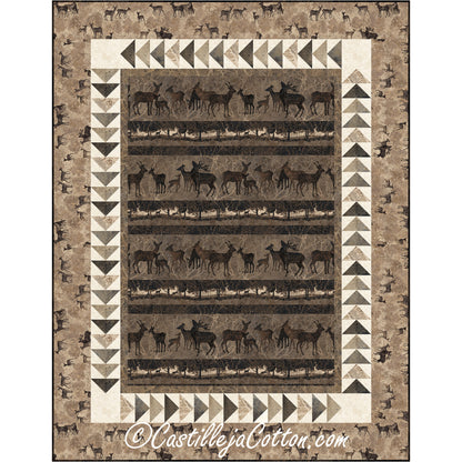 Forest Deer Quilt CJC-52931e - Downloadable Pattern