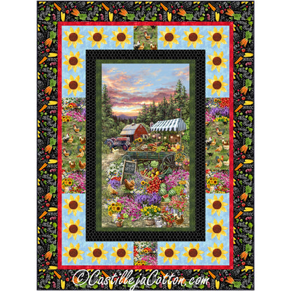 Farm Market Quilt CJC-53023e - Downloadable Pattern