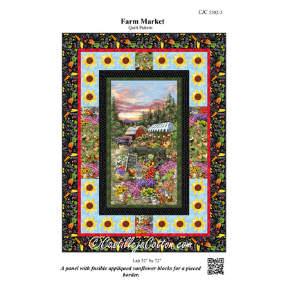 Farm Market Quilt CJC-53023e - Downloadable Pattern