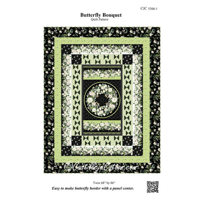 Butterfly Bouquet Quilt  CJC-53061e - Downloadable Pattern