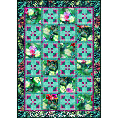 Hummingbird Dance Quilt Pattern CJC-53091 - Paper Pattern