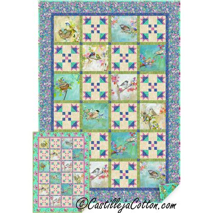 Feathered Friends Quilt CJC-53092e - Downloadable Pattern