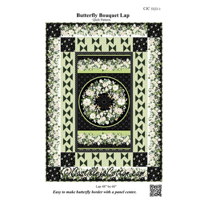 Butterfly Bouquet Lap Quilt CJC-53231e - Downloadable Pattern