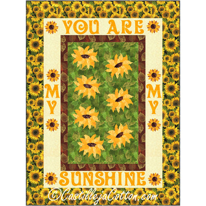My Sunshine Quilt Pattern CJC-53301 - Paper Pattern