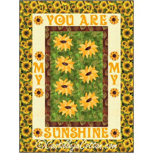 My Sunshine Quilt Pattern CJC-53301 - Paper Pattern