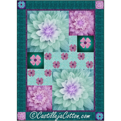 KaBloom Flowers Quilt CJC-53331e - Downloadable Pattern