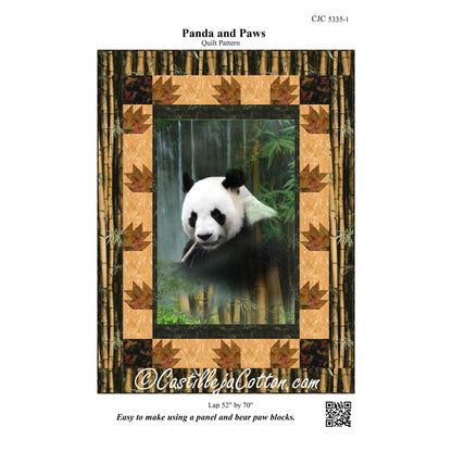 Panda and Paws Quilt CJC-53351e - Downloadable Pattern