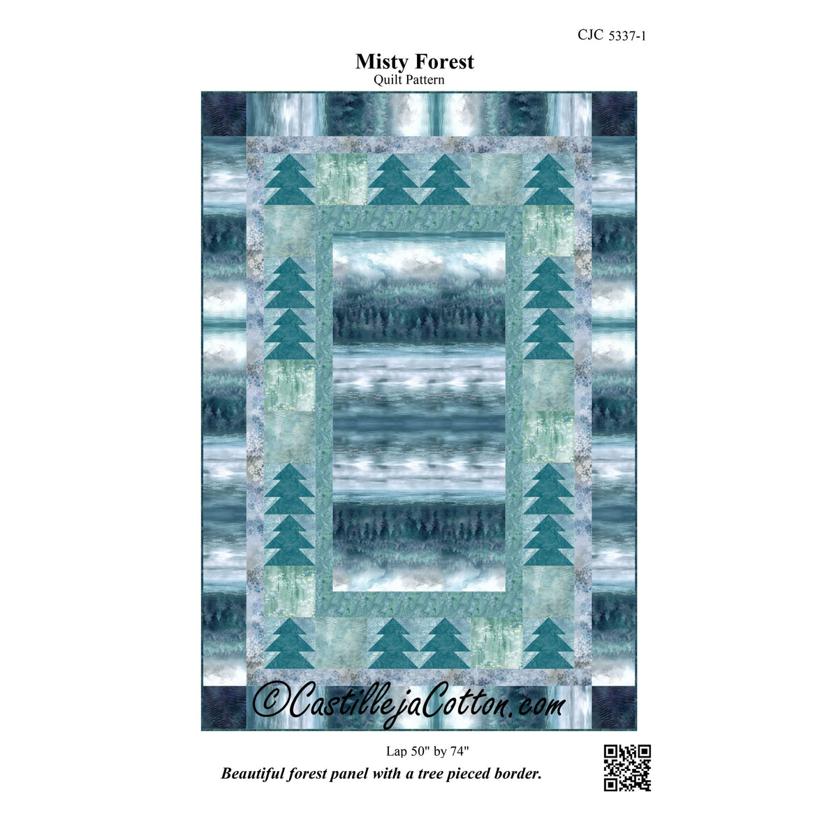 Misty Forest Quilt Pattern CJC-53371 - Paper Pattern