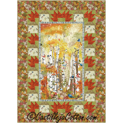 Birds and Birch Quilt Pattern CJC-53381 - Paper Pattern