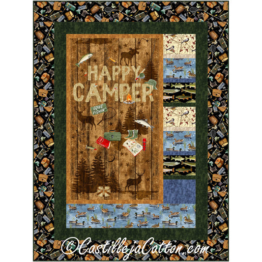 Birds and Fish Quilt CJC-53391e - Downloadable Pattern