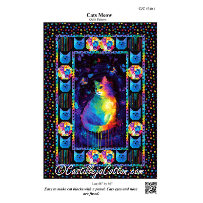 Cat's Meow Quilt CJC-53401e - Downloadable Pattern