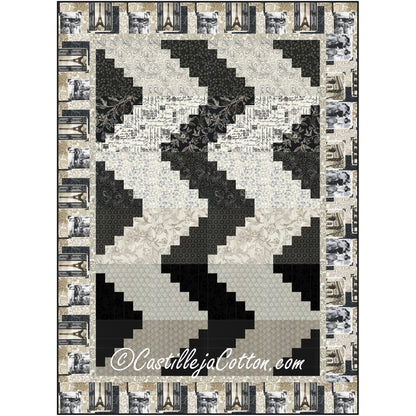 Paris Steps Quilt CJC-53421e - Downloadable Pattern