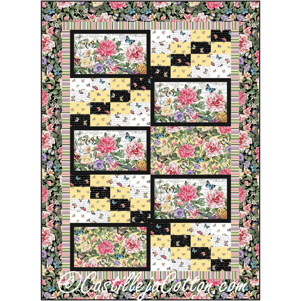 Botanica Path Quilt Pattern CJC-53461 - Paper Pattern